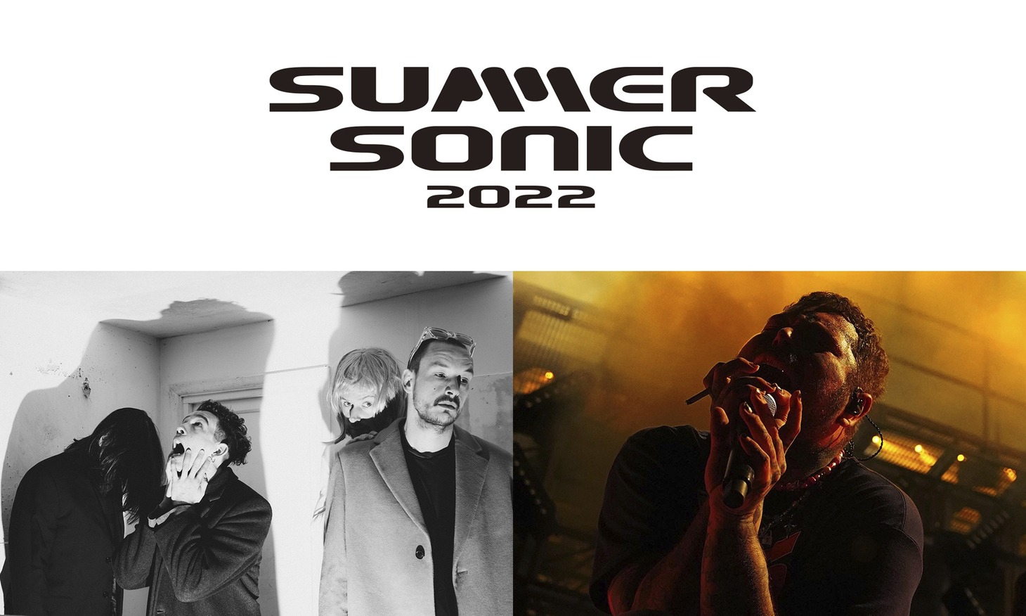 WOWOW「SUMMER SONIC 2022」告知ビジュアル