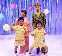 マハラージャン「その気にさせないで」ミュージックビデオ撮影時の様子。