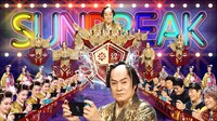 松平健「マツケンサンブレイク」MVのワンシーン。