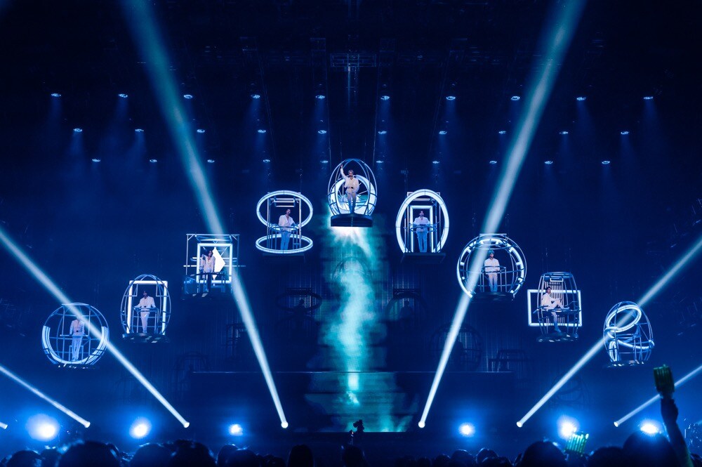 「NCT 127 2ND TOUR ‘NEO CITY：JAPAN - THE LINK’」名古屋公演の様子。（撮影：田中聖太郎）