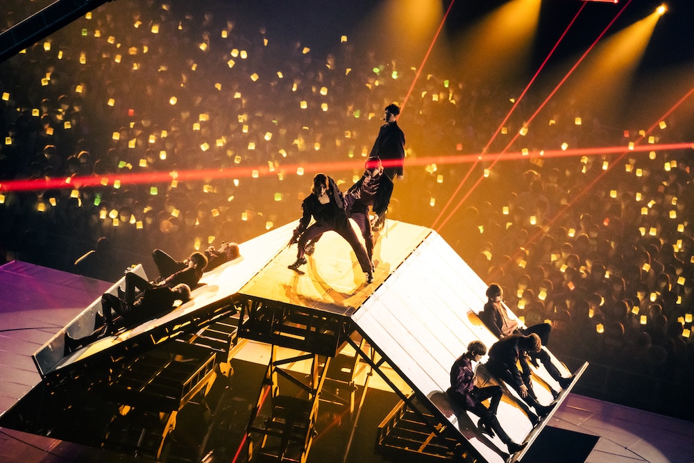 「NCT 127 2ND TOUR ‘NEO CITY：JAPAN - THE LINK’」大阪公演の様子。（撮影：田中聖太郎）