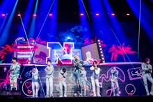 「NCT 127 2ND TOUR ‘NEO CITY：JAPAN - THE LINK’」大阪公演の様子。（撮影：田中聖太郎）