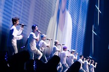 「NCT 127 2ND TOUR ‘NEO CITY：JAPAN - THE LINK’」大阪公演の様子。（撮影：田中聖太郎）