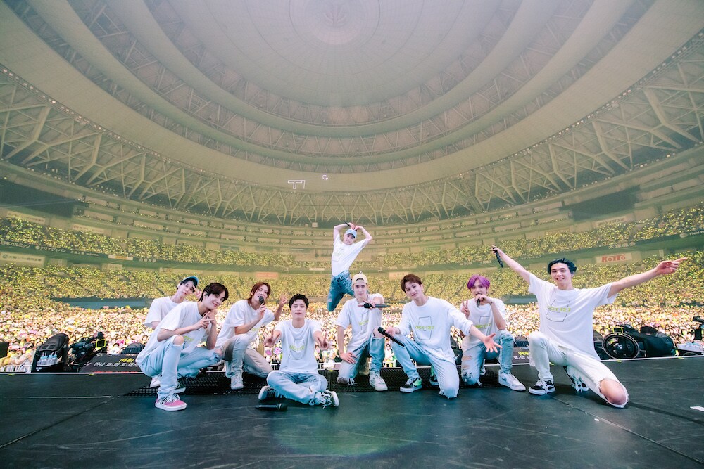 「NCT 127 2ND TOUR ‘NEO CITY：JAPAN - THE LINK’」大阪公演の様子。（撮影：田中聖太郎）