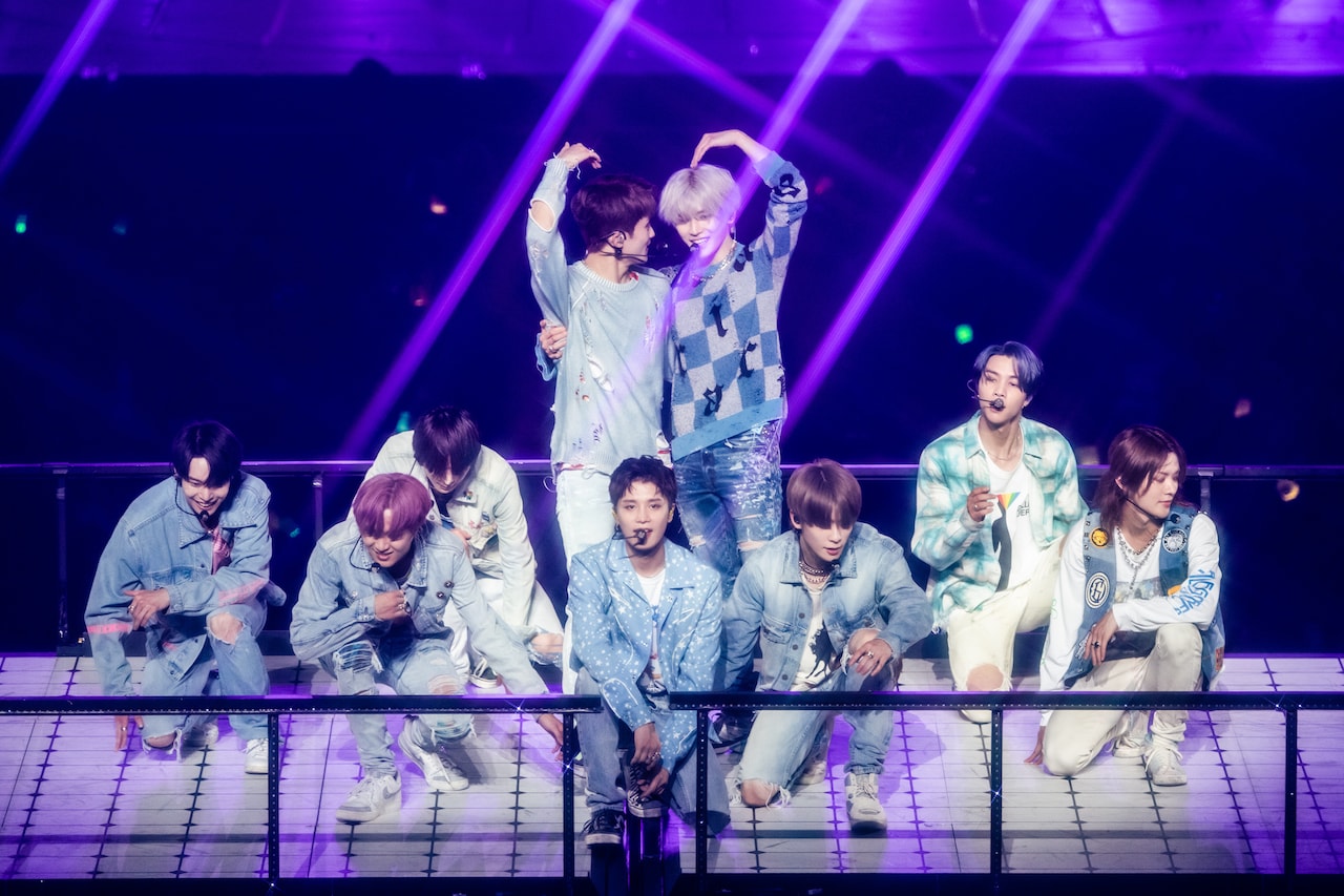 「NCT 127 2ND TOUR ‘NEO CITY：JAPAN - THE LINK’」大阪公演の様子。（撮影：田中聖太郎）