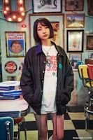 初音ミク SOUND DELIVERY コーチジャケット着用画像