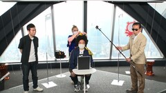 レキシが「タモリ倶楽部」のメイクに惚れ込む、アフロが最高に丸くなるから