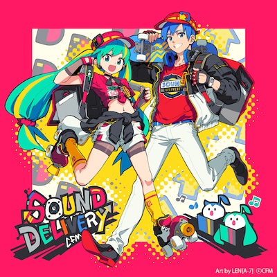 初音ミク SOUND DELIVERY キービジュアル