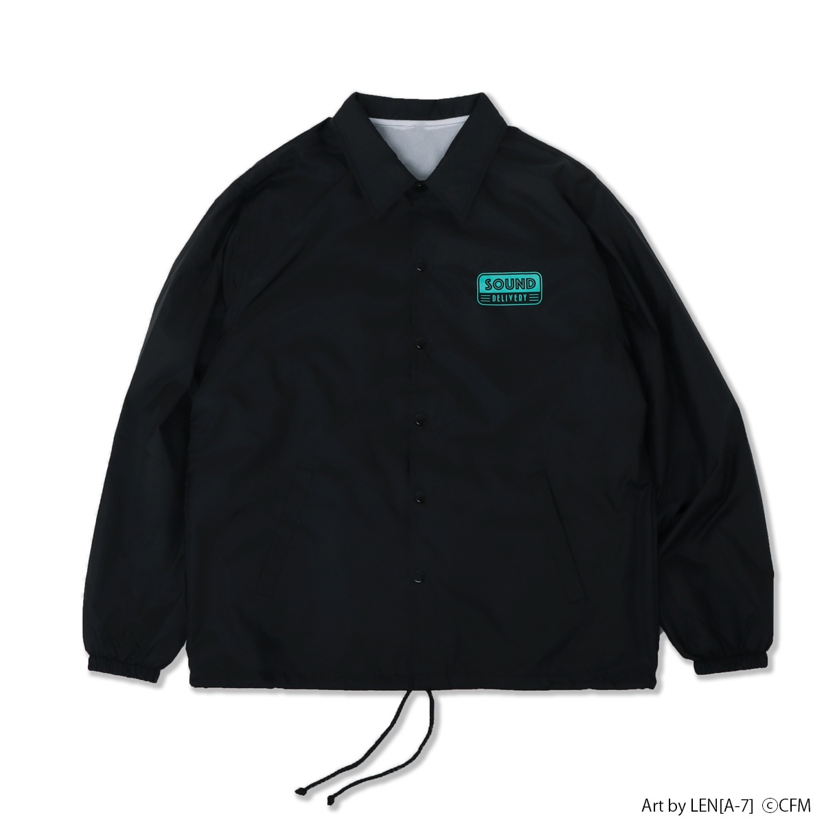 初音ミク SOUND DELIVERY コーチジャケット