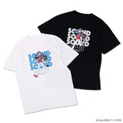 初音ミク SOUND DELIVERY イラストTシャツ KAITO（ホワイト / ブラック）