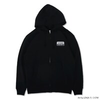 初音ミク SOUND DELIVERY ジップアップパーカー