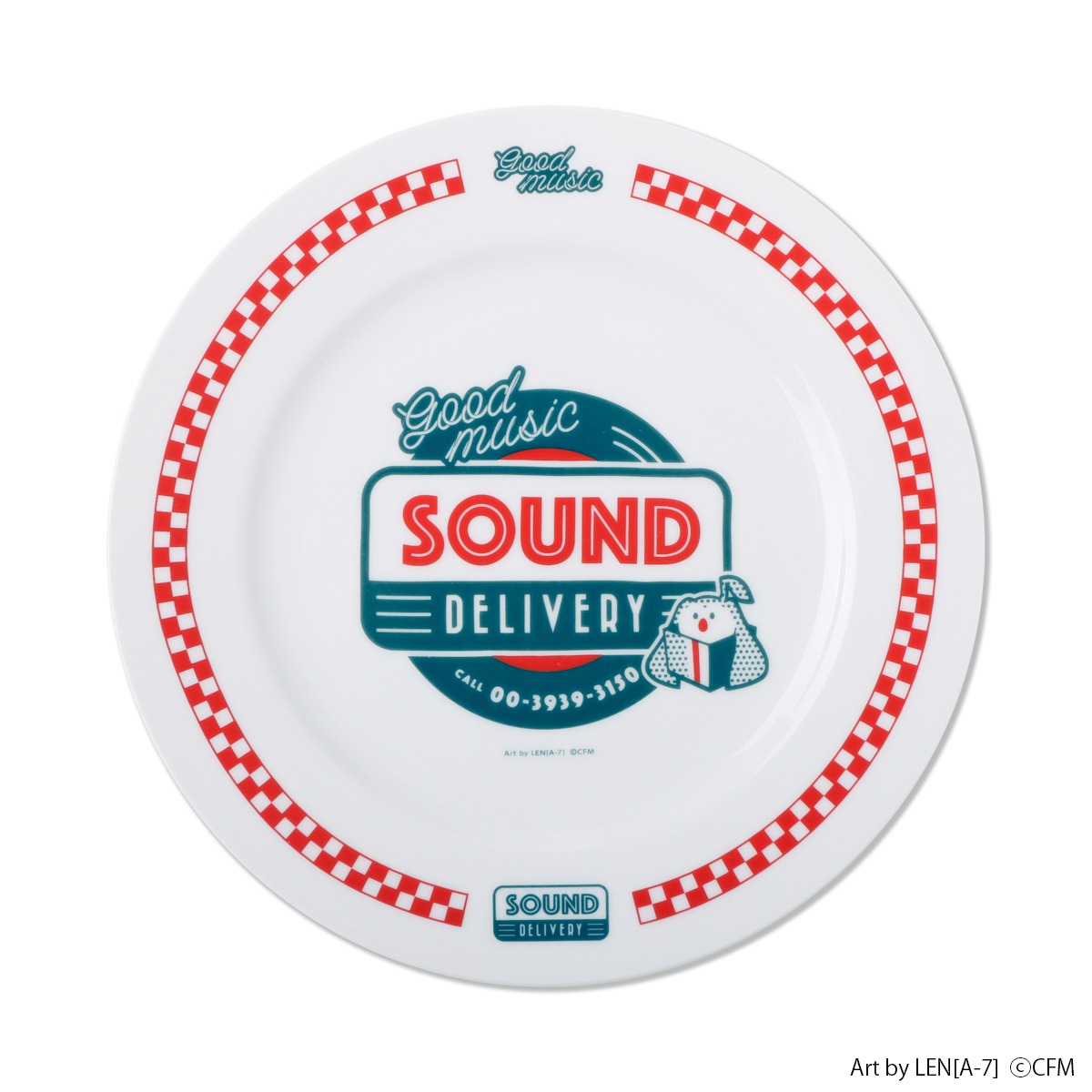 初音ミク SOUND DELIVERY プレート