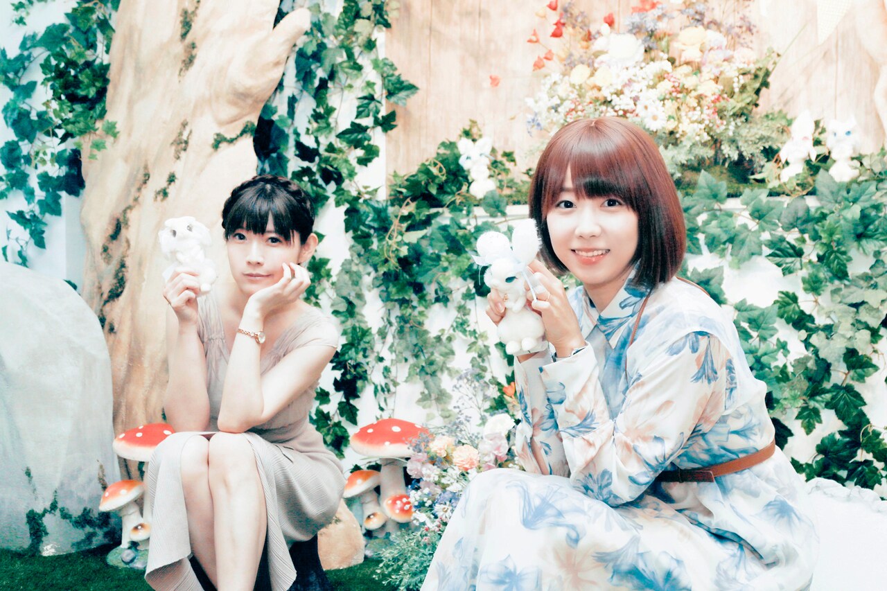 左からよきゅーん、レナ。