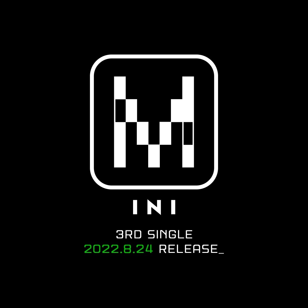 INI「M」ロゴ (c)LAPONE ENTERTAINMENT