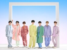 Kis-My-Ft2の新たなアーティスト写真。