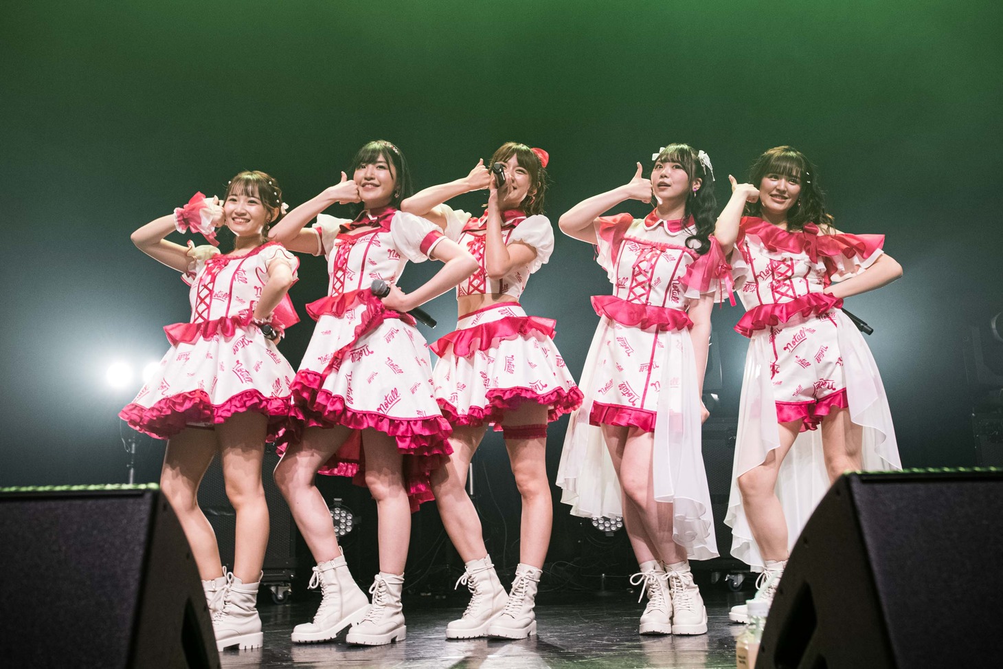 「notall 8th Anniversary ONE-MAN LIVE!!」の様子。