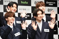 上段左からJUNWON、FUMA。下段左からMINHYUNG、YUMA。