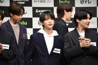 「&AUDITION - The Howling -」の記者発表会の様子。