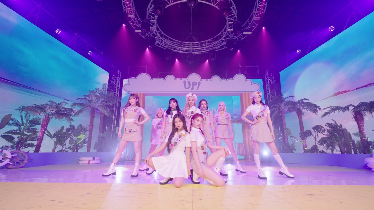 Kep1er「Up!」パフォーマンス映像公開、メンバーそれぞれのエンディングポーズも