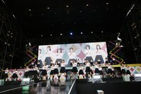 「夏祭り恋慕う」を披露する＝LOVE、≠ME、≒JOY。(c)YOANI