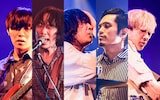 GOOD ON THE REEL。右から2番目が高橋誠(Dr)。