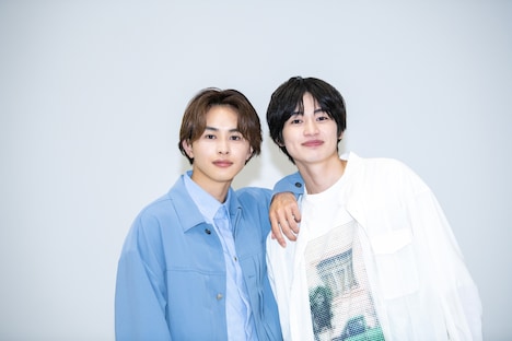 草川拓弥（超特急）と西垣匠。