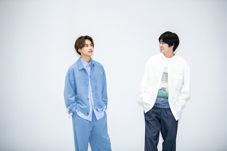 草川拓弥（超特急）と西垣匠。