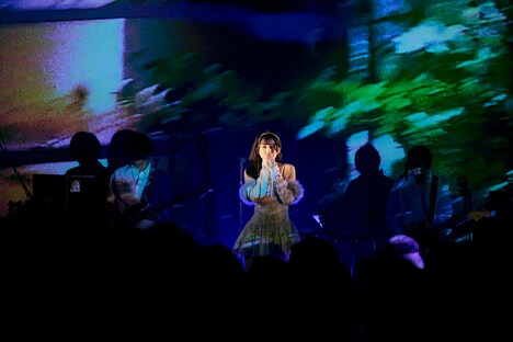 「Ilie “uragaeshi” release tour」東京・WWW X公演の様子。（Photo by Jumpei Yamada）