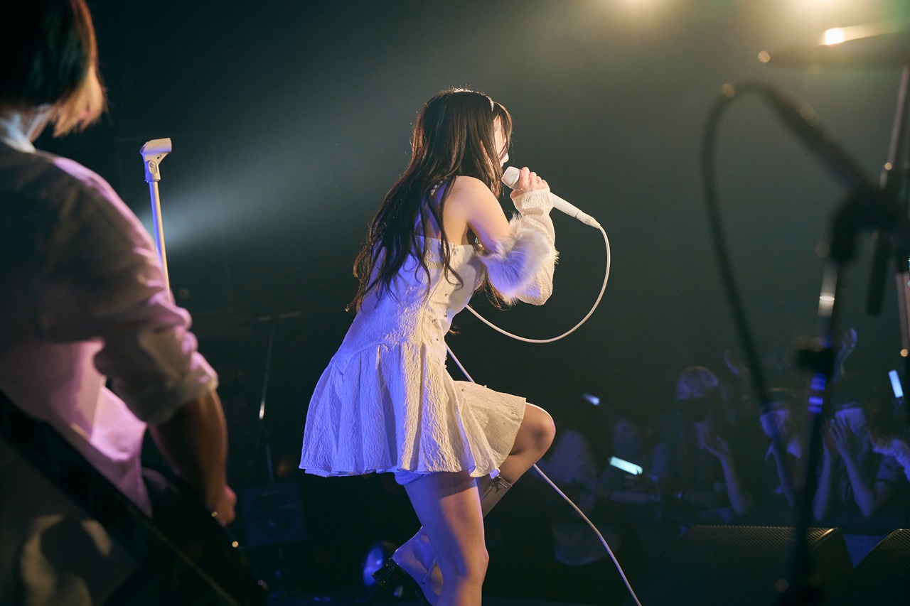 「Ilie “uragaeshi” release tour」東京・WWW X公演の様子。（Photo by Jumpei Yamada）