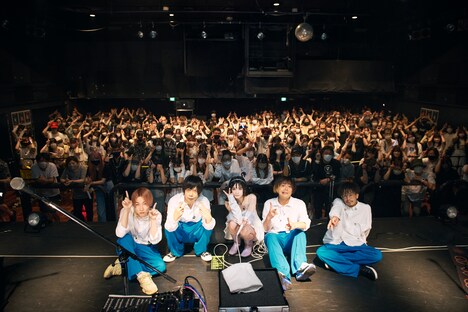 「Ilie “uragaeshi” release tour」東京・WWW X公演の様子。（Photo by Jumpei Yamada）