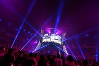 「EXILE LIVE TOUR 2022 "POWER OF WISH"」初日公演の様子。