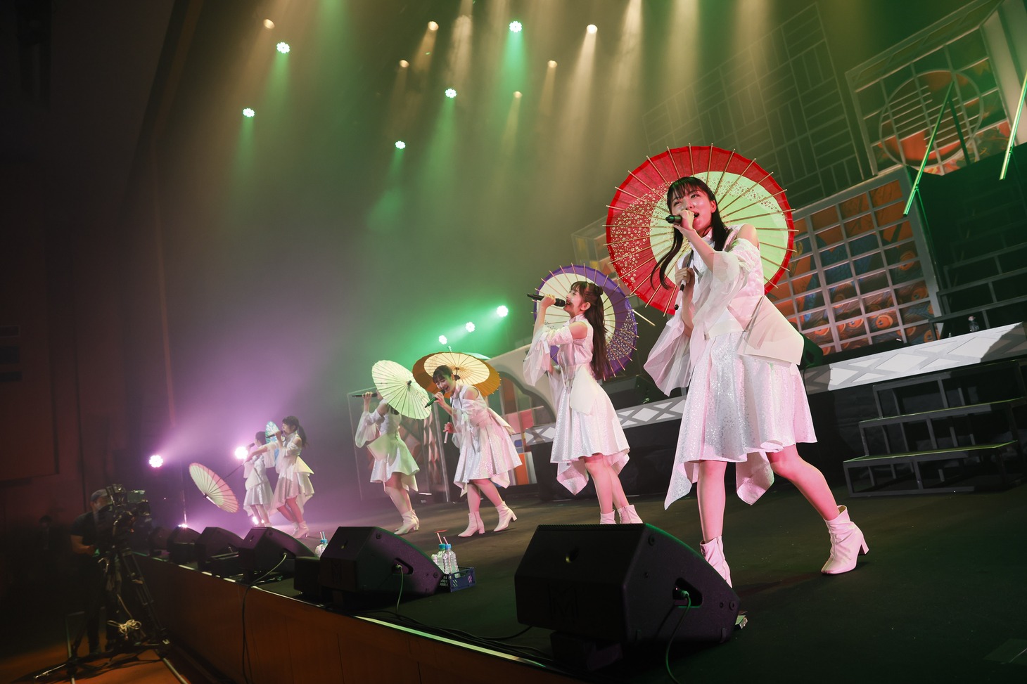 ばってん少女隊7周年記念ライブの様子。