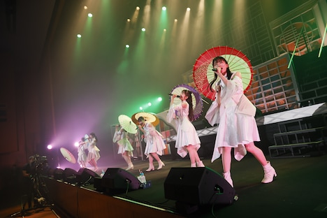 ばってん少女隊7周年記念ライブの様子。