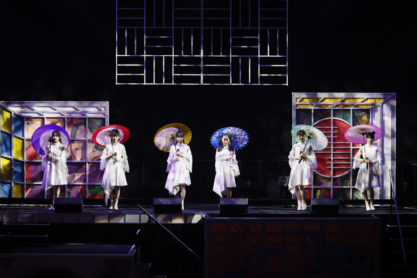 ばってん少女隊7周年記念ライブの様子。