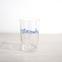 yonawo「yugi」楽曲シェアキャンペーンでプレゼントされるオリジナルグラス。