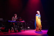 左から小林武史、MISIA。（Photo by SANTIN AKI）