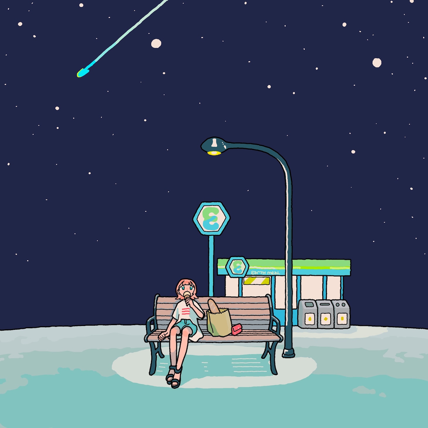 asmi「earth meal」配信ジャケット