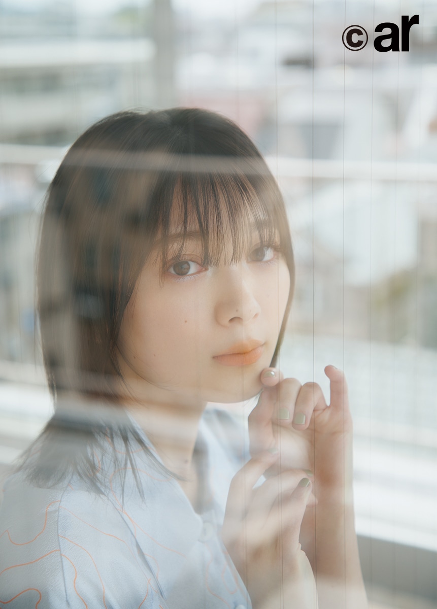 「ar」8月号より森田ひかる。