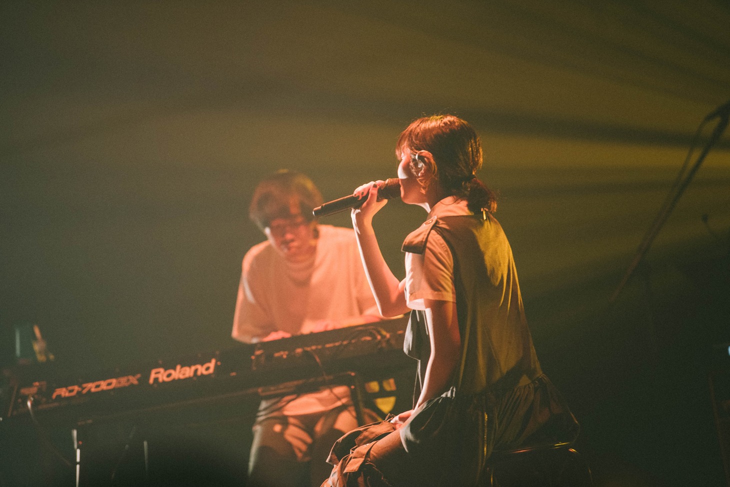 ナナヲアカリと澤田空海理。（撮影：このタイミングで秋山）