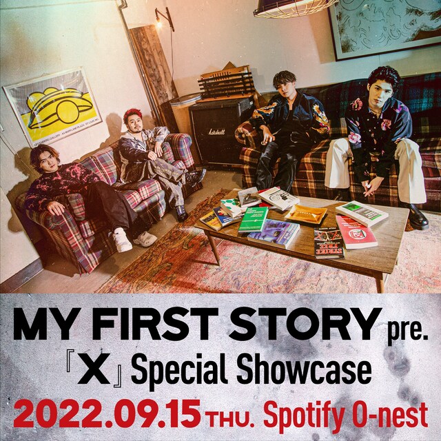 「MY FIRST STORY pre.『X』Special Showcase」告知用ビジュアル