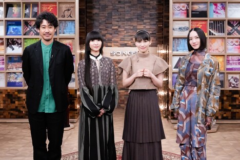 左から大泉洋、Perfume。（写真提供：NHK）