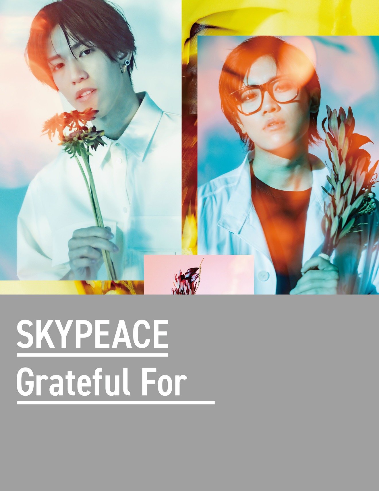 スカイピース「Grateful For」完全生産限定スカイ盤ジャケット