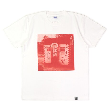 ECD「失点 in the park」Tシャツ、ホワイト。