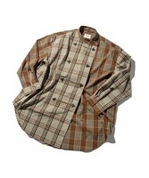 「ENDRECHERI × ZOZO」PLAID OPEN SHIRTS