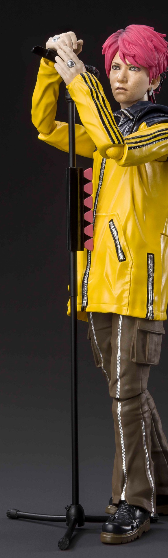 「S.H.Figuarts hide -ROCKET DIVE-」のマイクスタンド。