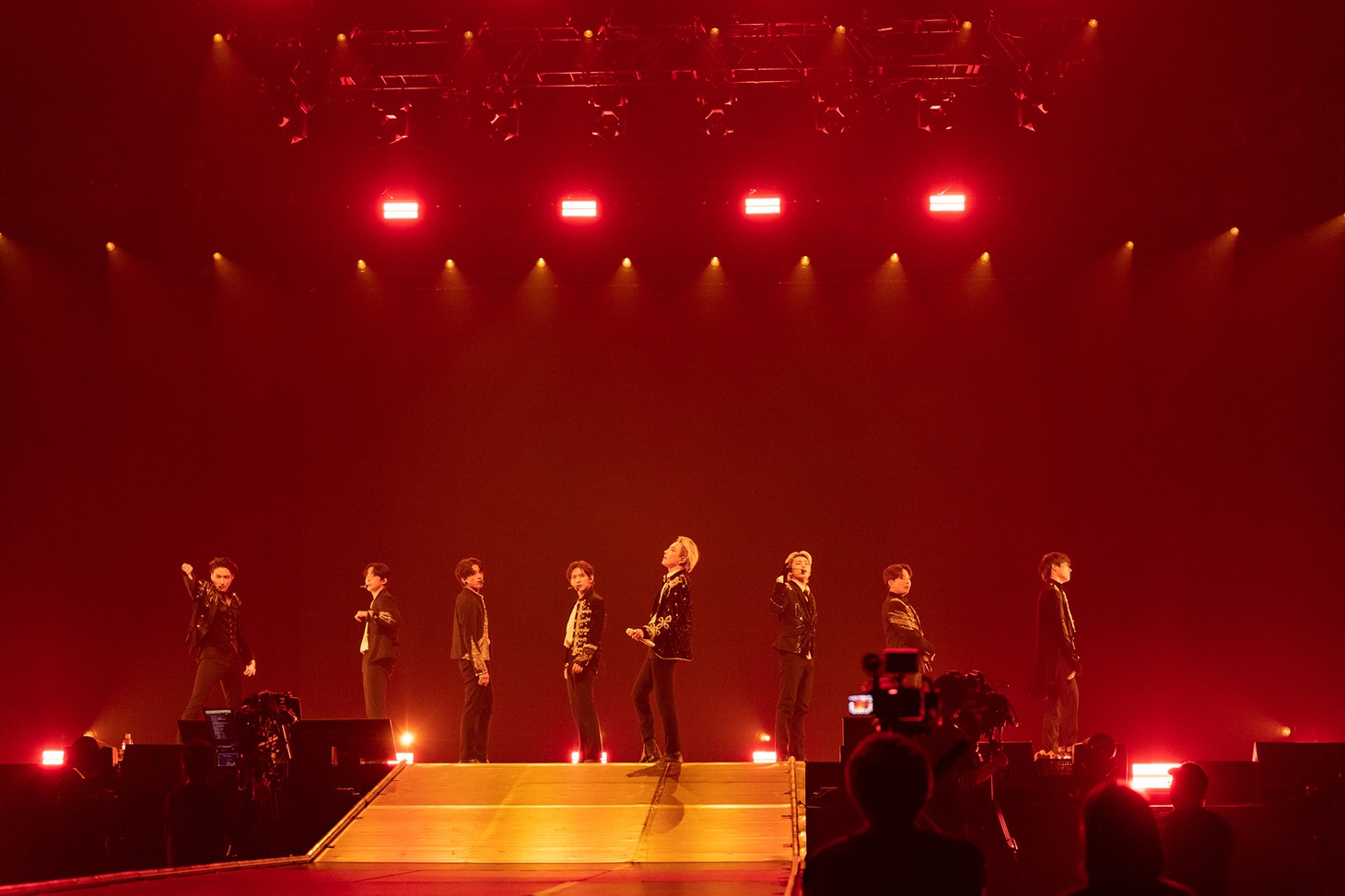 「ATEEZ 2022 WORLD TOUR [THE FELLOWSHIP : BEGINNING OF THE END] in JAPAN」7月16日公演の様子。