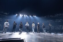 「ATEEZ 2022 WORLD TOUR [THE FELLOWSHIP : BEGINNING OF THE END] in JAPAN」7月16日公演の様子。