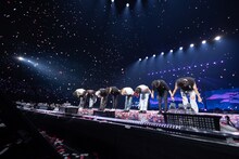 「ATEEZ 2022 WORLD TOUR [THE FELLOWSHIP : BEGINNING OF THE END] in JAPAN」7月16日公演の様子。