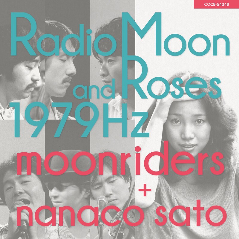 ムーンライダーズ＋佐藤奈々子「Radio Moon and Roses 1979Hz」ジャケット