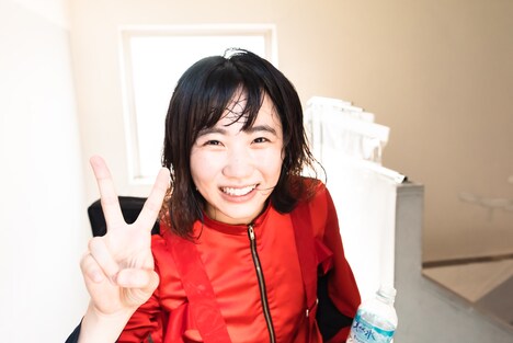 ミニライブ終了後のチャントモンキー。